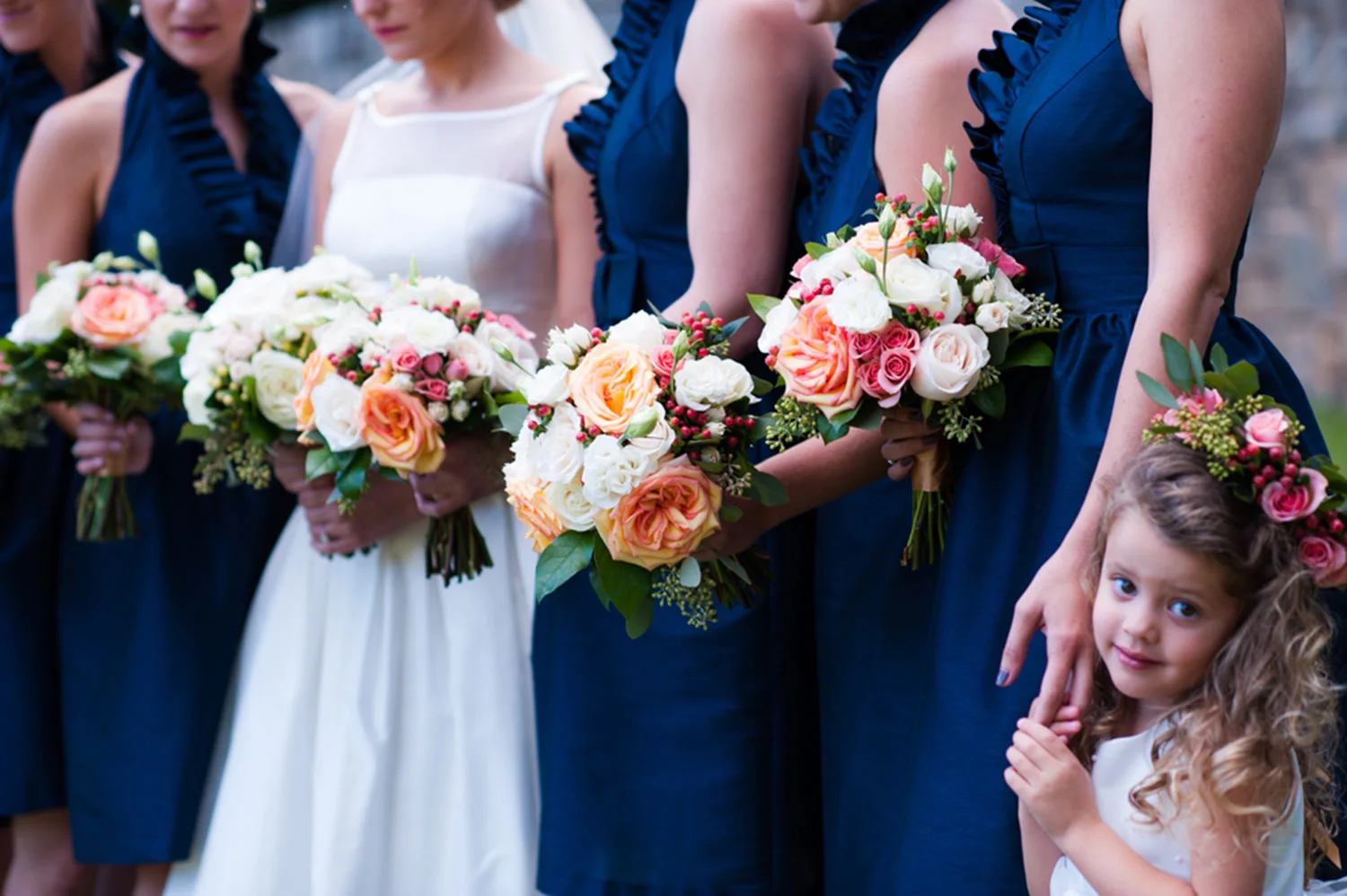 Wedding Floral Design at Chastain Horse Park in Atlanta, GA