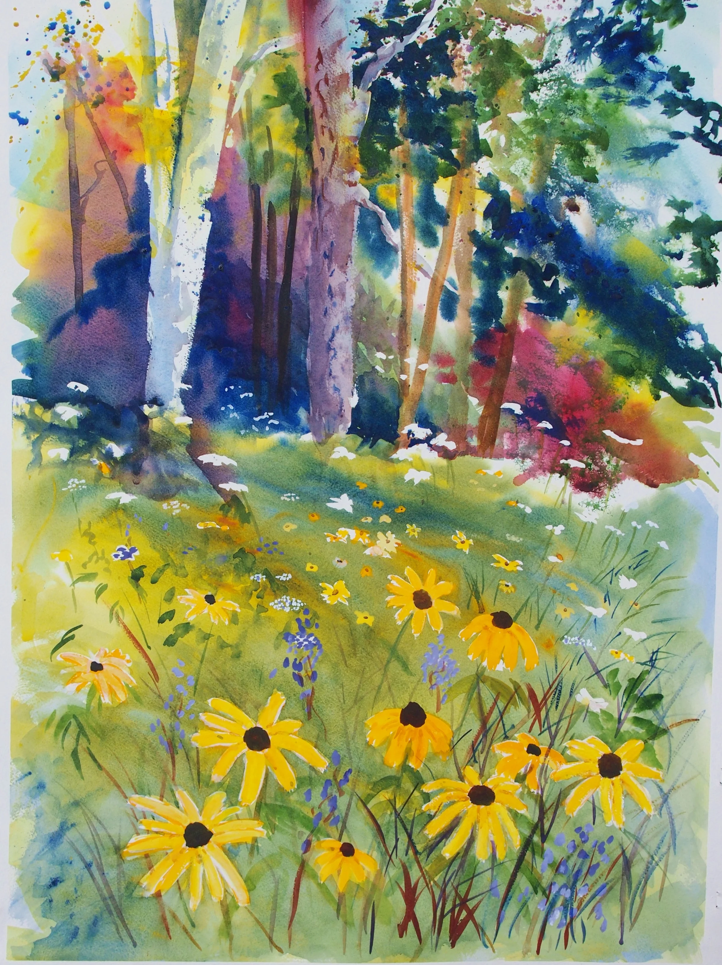 Flowers at Tanglewood