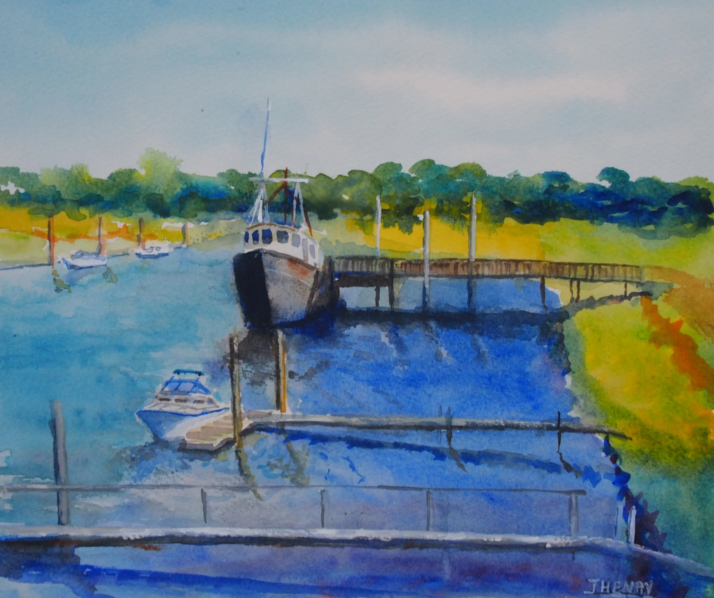 Morning in Orleans Harbor