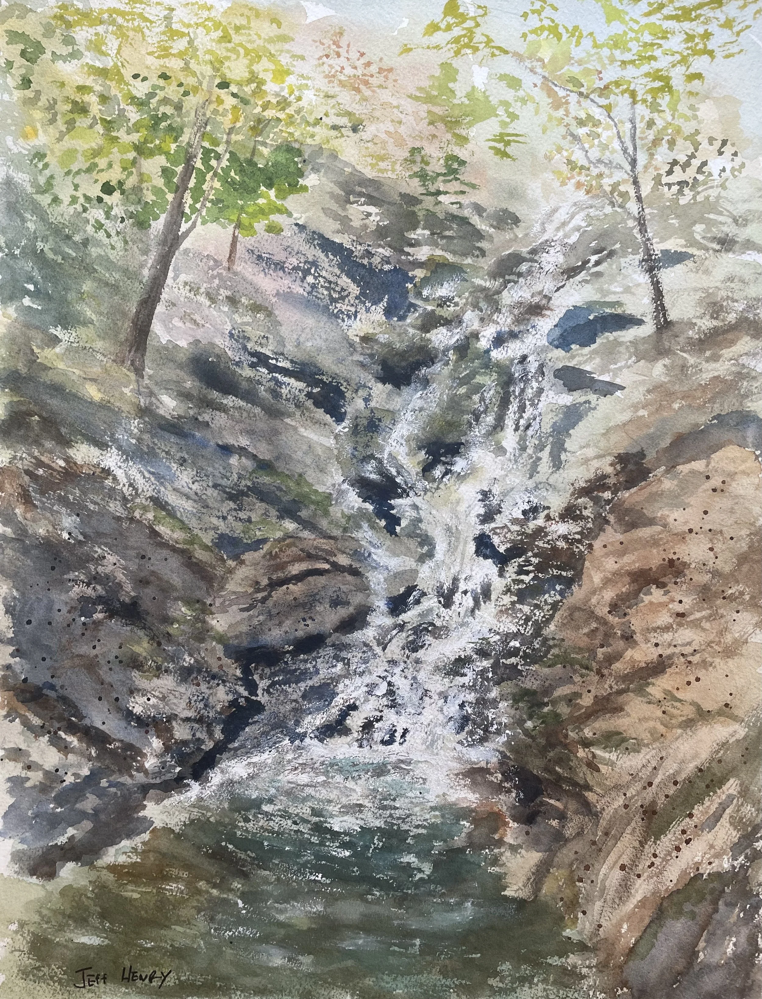 Black Mountain Waterfall