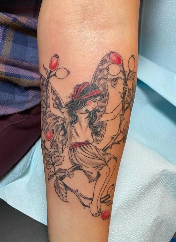 Details more than 70 garden fairy tattoo best in.eteachers