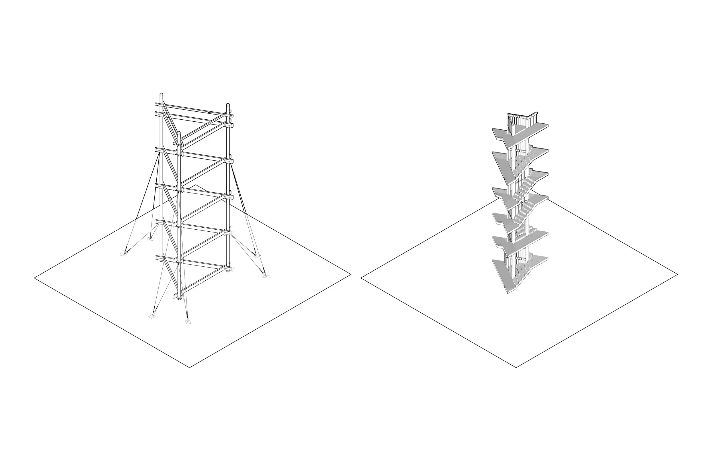 Superstructure + prefab core