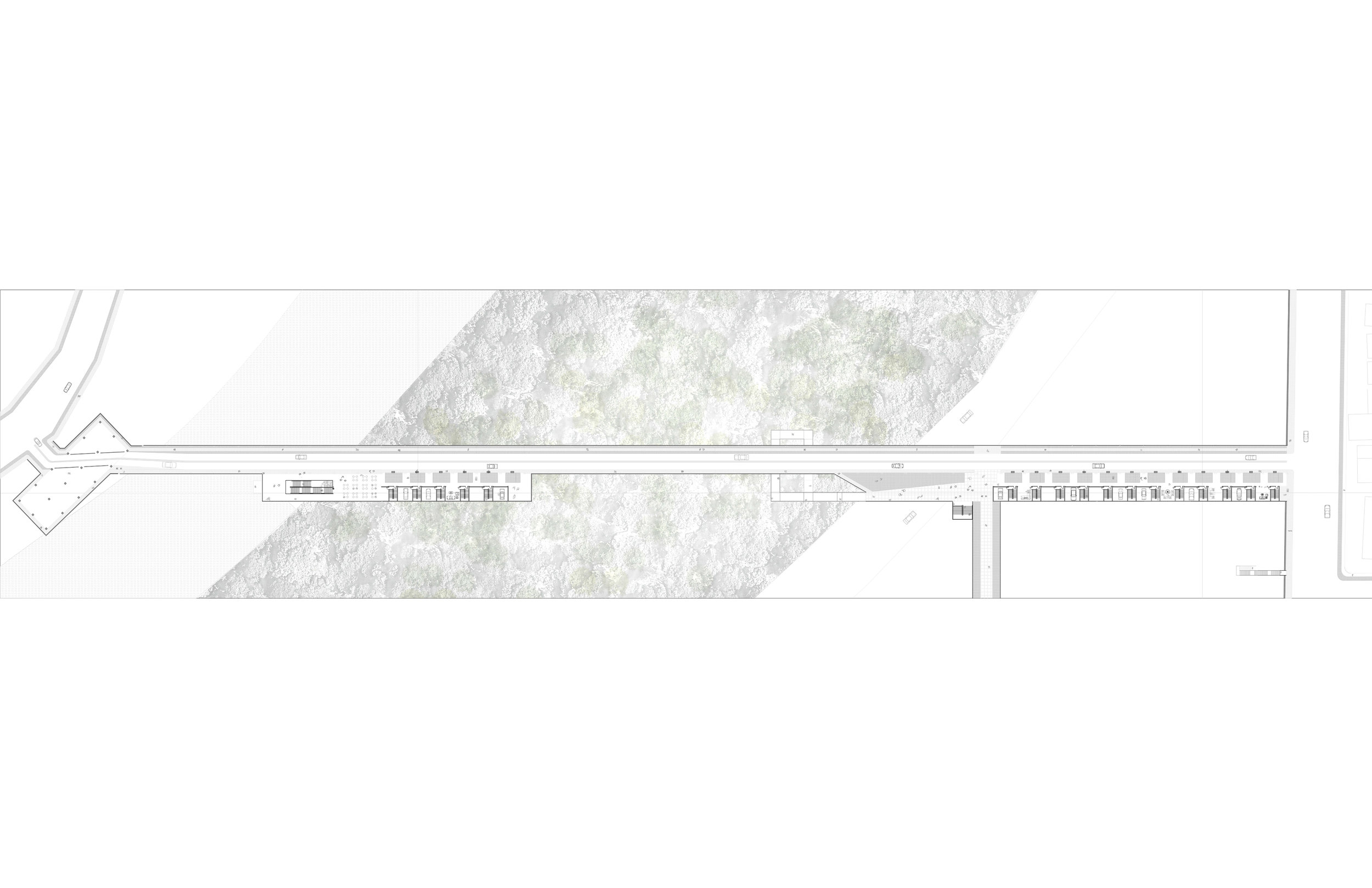 Elevated street level plan