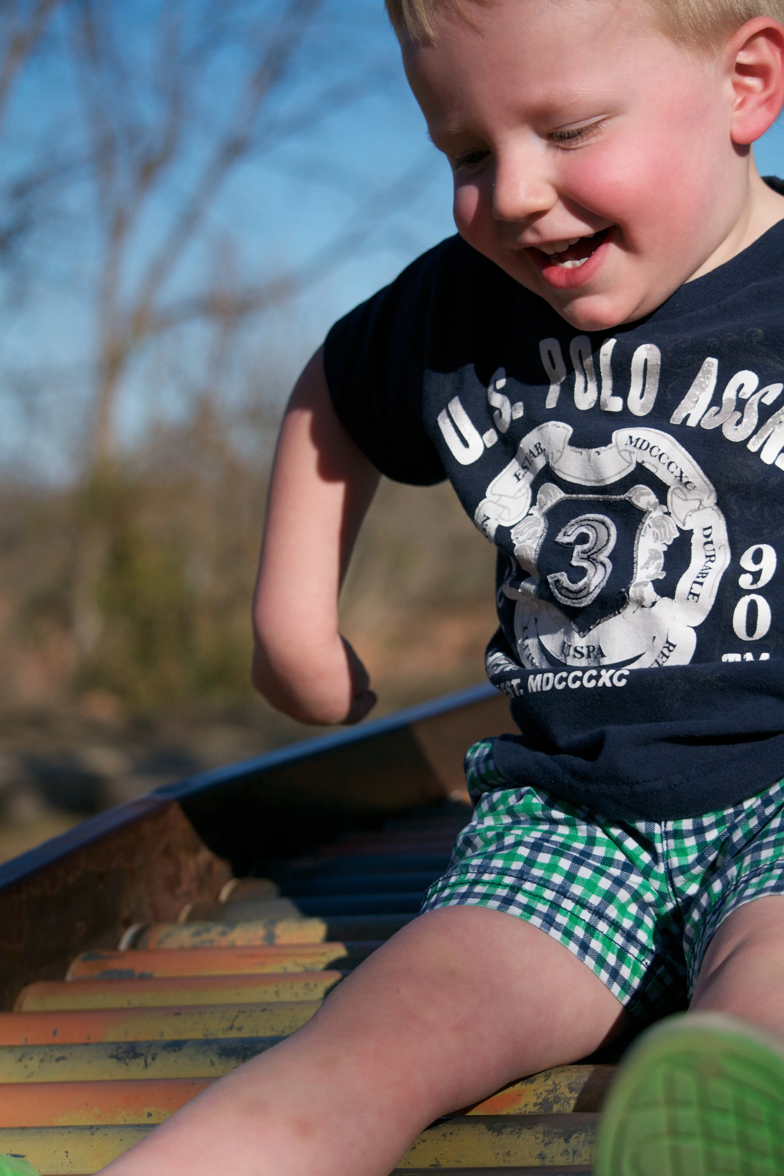 Day 44: Sliding for Joy