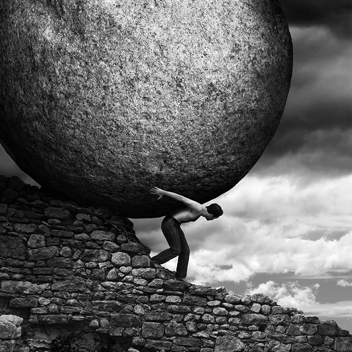 Many Workmen Built a Huge Ball of Masonry