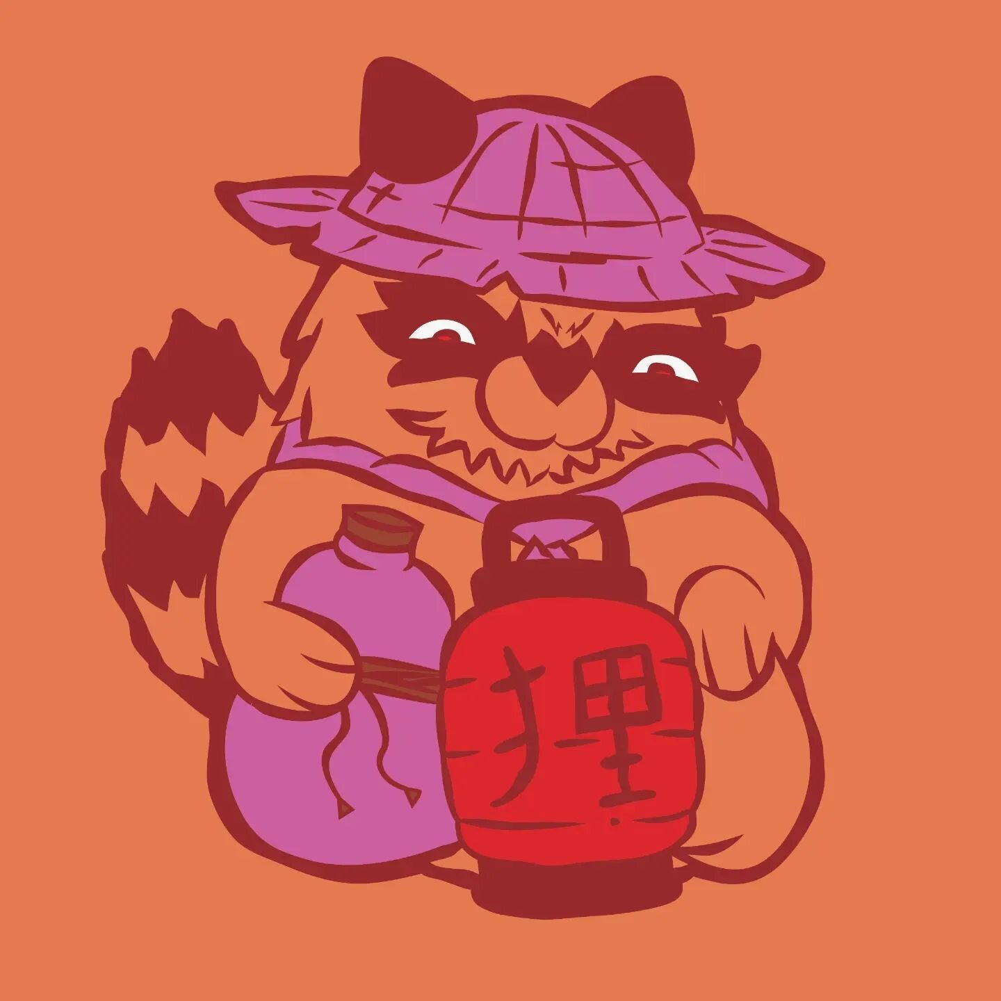 #MDWC23 Day 23: Yokai. Found out some interesting facts about the Tanuki's anatomy while researching this one... two massive magic malleable facts.
...
#mdwc23d23 #yokai #tanuki #racoondog