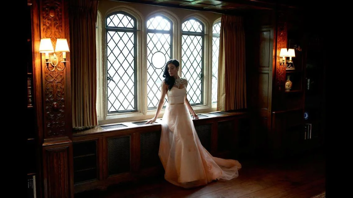 Painted Tulle Skirt