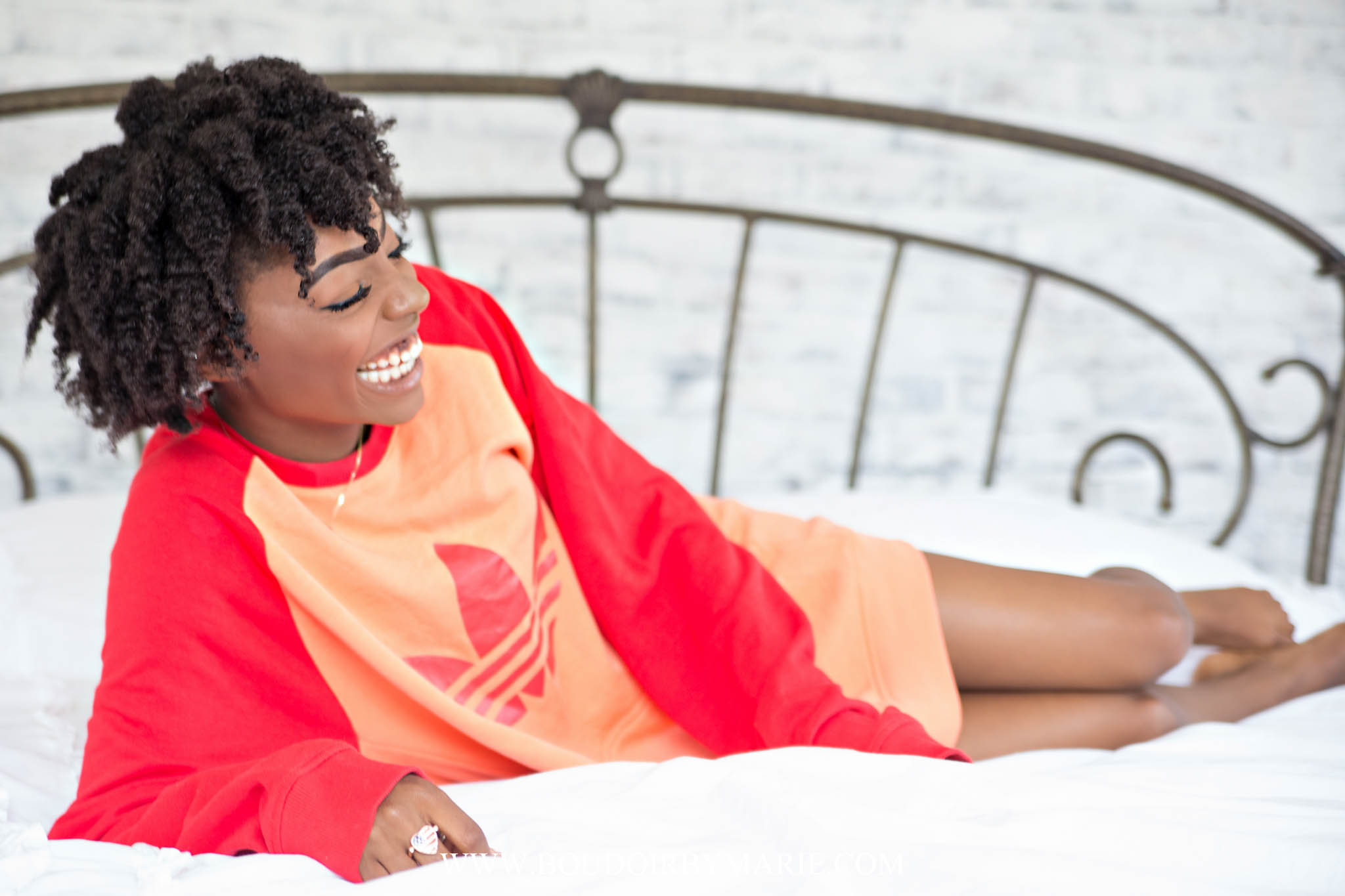 Dark and Lovely Modest Boudoir - African American Boudoir Photography Taken by Boudoir by Marie in Charleston, SC
