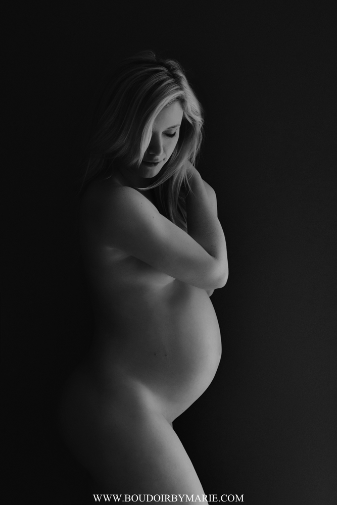 Maternity Boudoir Selfie - 2016 (37 Weeks)