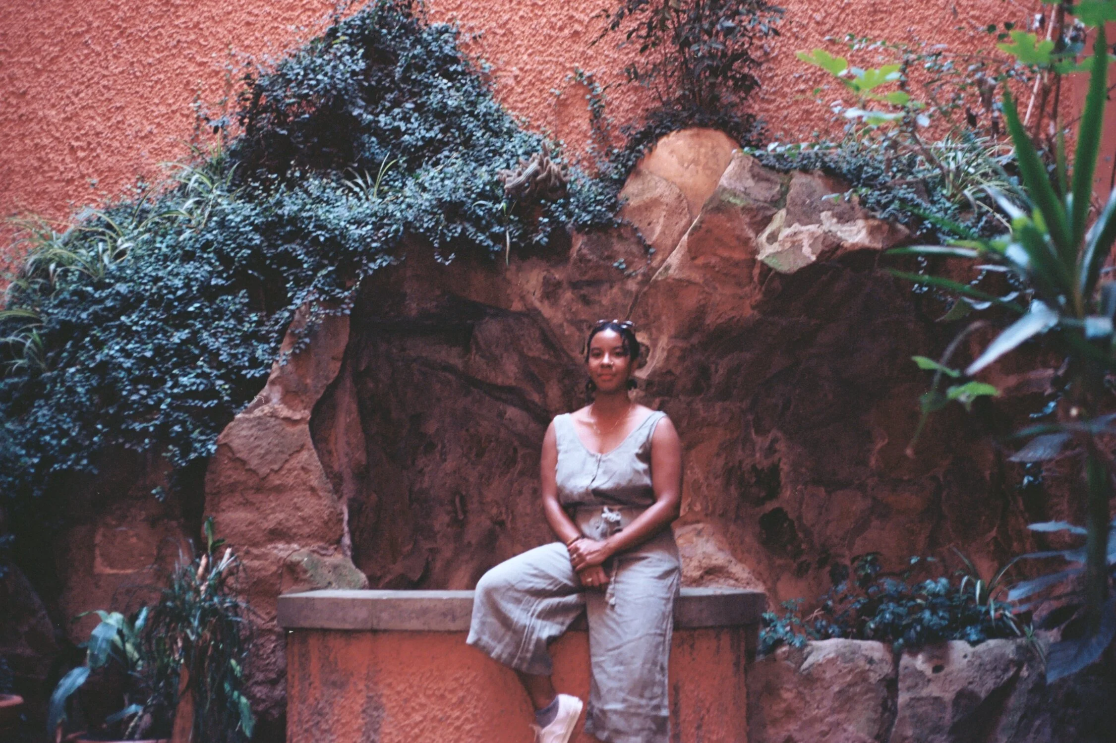 Eva feeling like Minerva. Rome, Italy 2019
