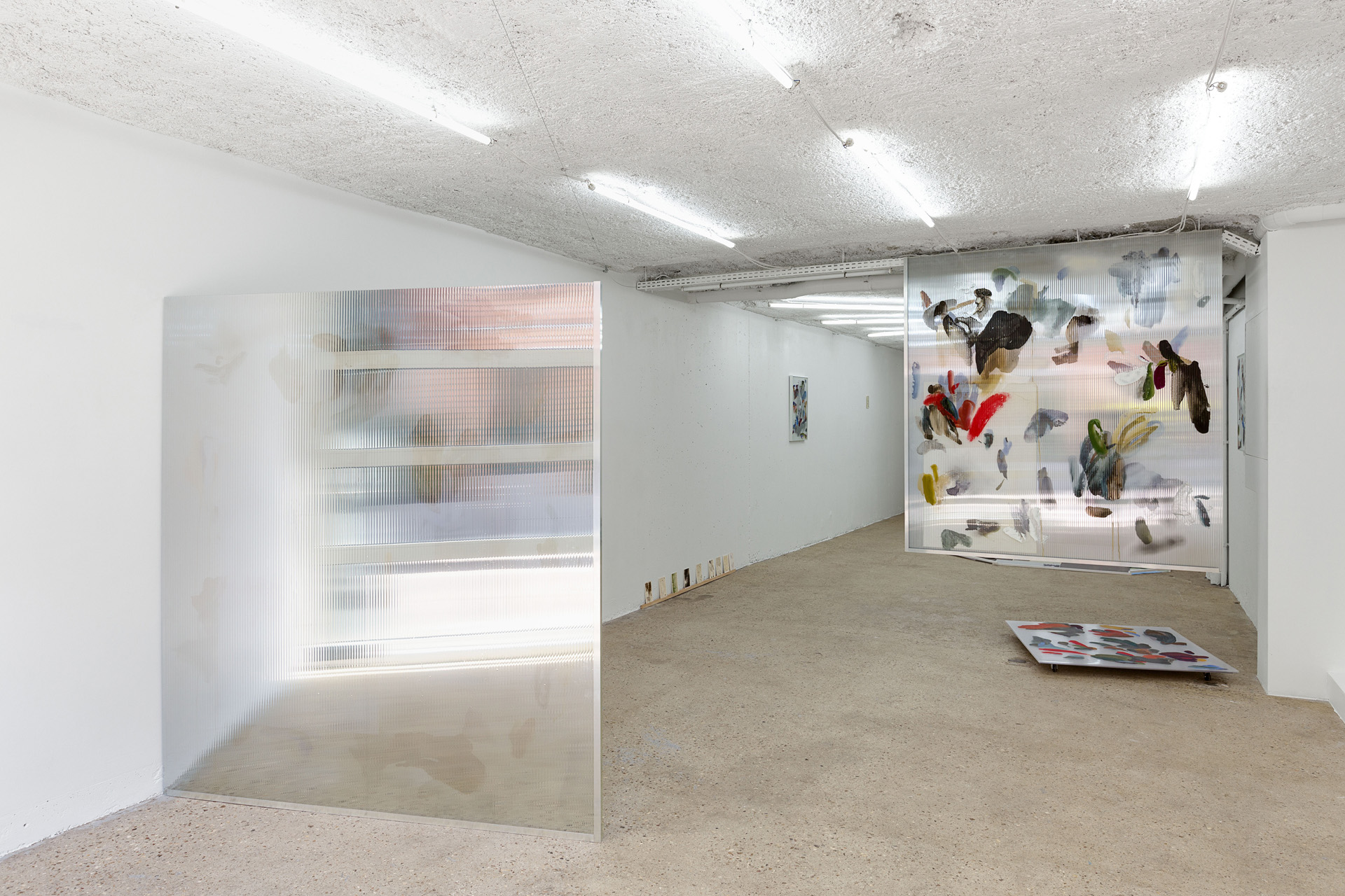   Room without a view , 2017 installation view, Arnaud Deschin Galerie, Paris  photo © Romain Darnaud  