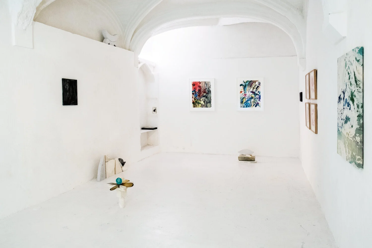   Invisible Green , installation view, Galerie Vaste Horizon, Arles, 2019   photo Jean Marques  