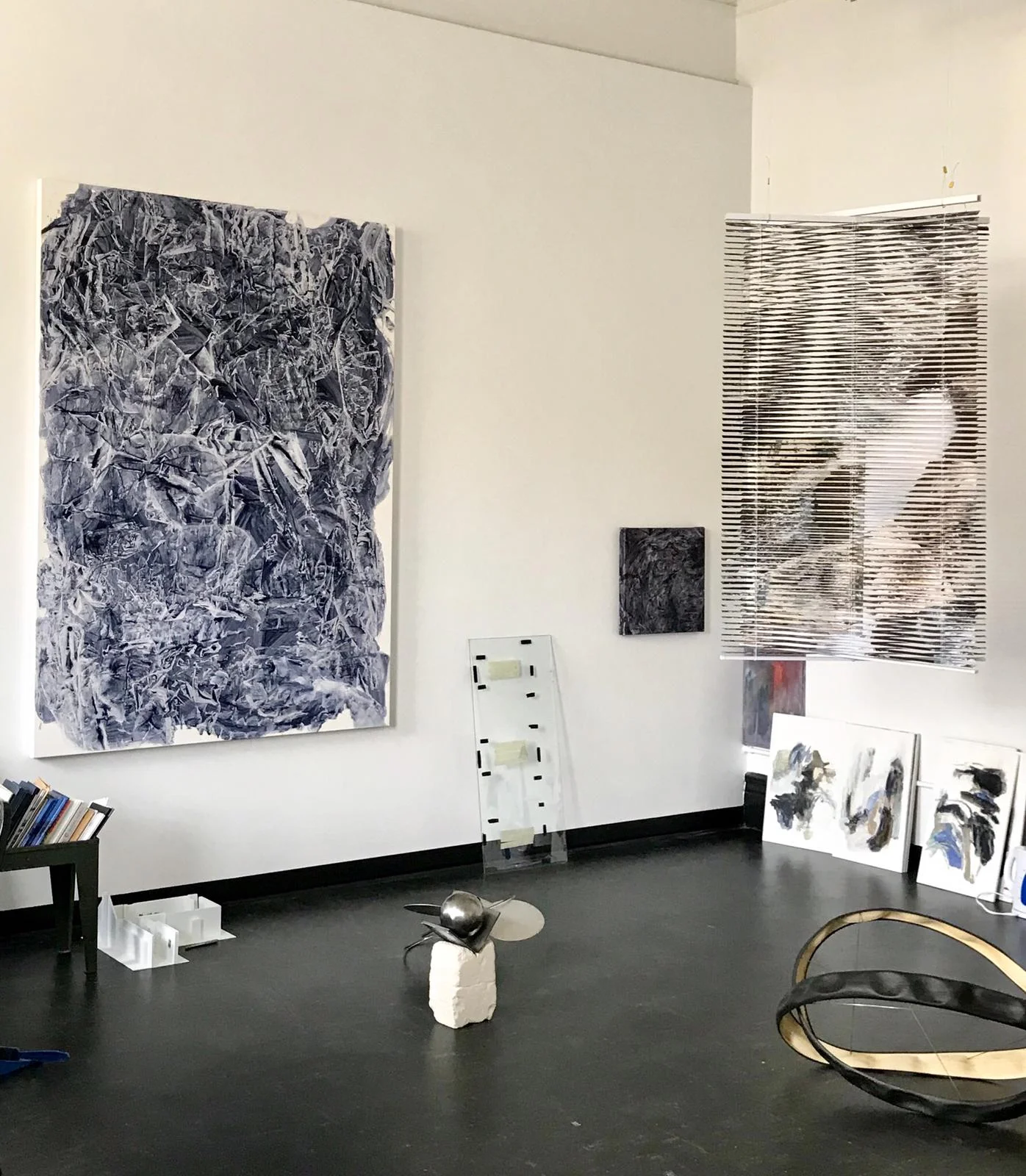  Studio view, PS122, New York, 2019 