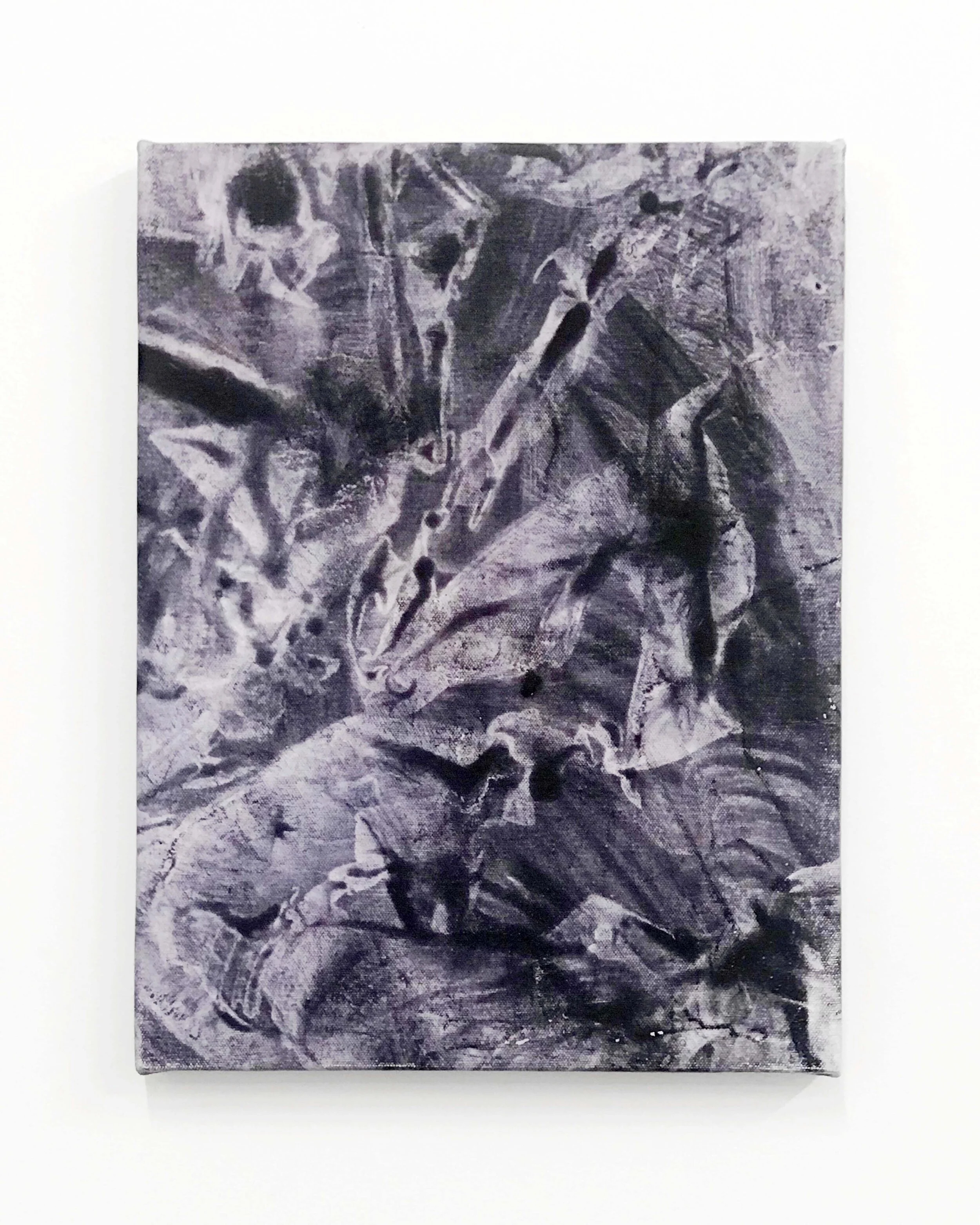   Payne Shroud (detail) , 2019 oil on canvas 41 x 28 cm / 16 x 11 in    Private collection, Copenhagen 
