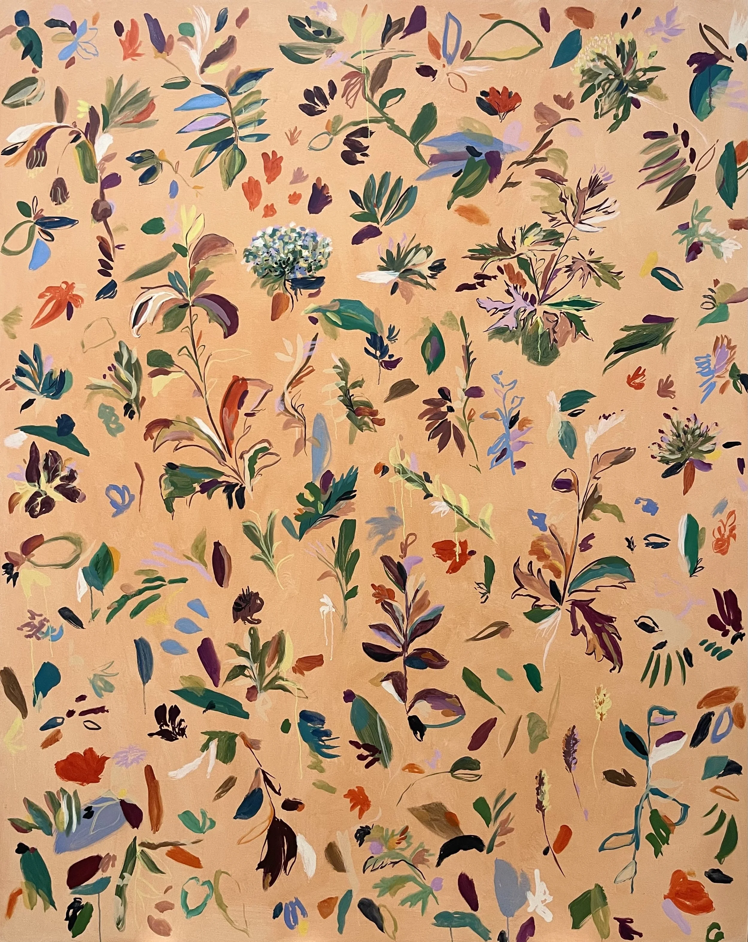   Decompose V,  2025 oil on canvas 200 x 160 cm (79 x 63 inches) 