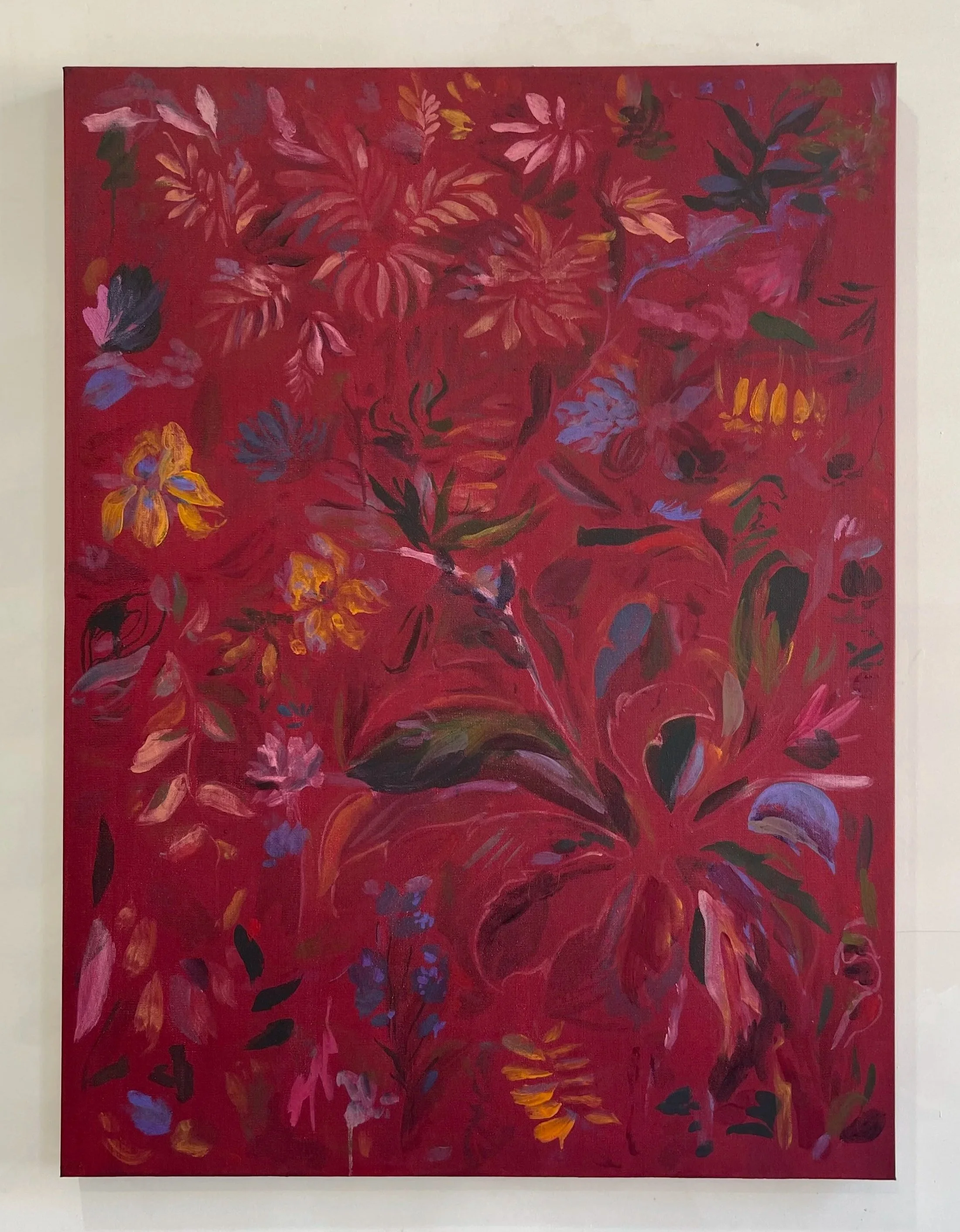   Artifice V,  2025 oil on canvas 101 x 76 cm (40 x 30 inches) 