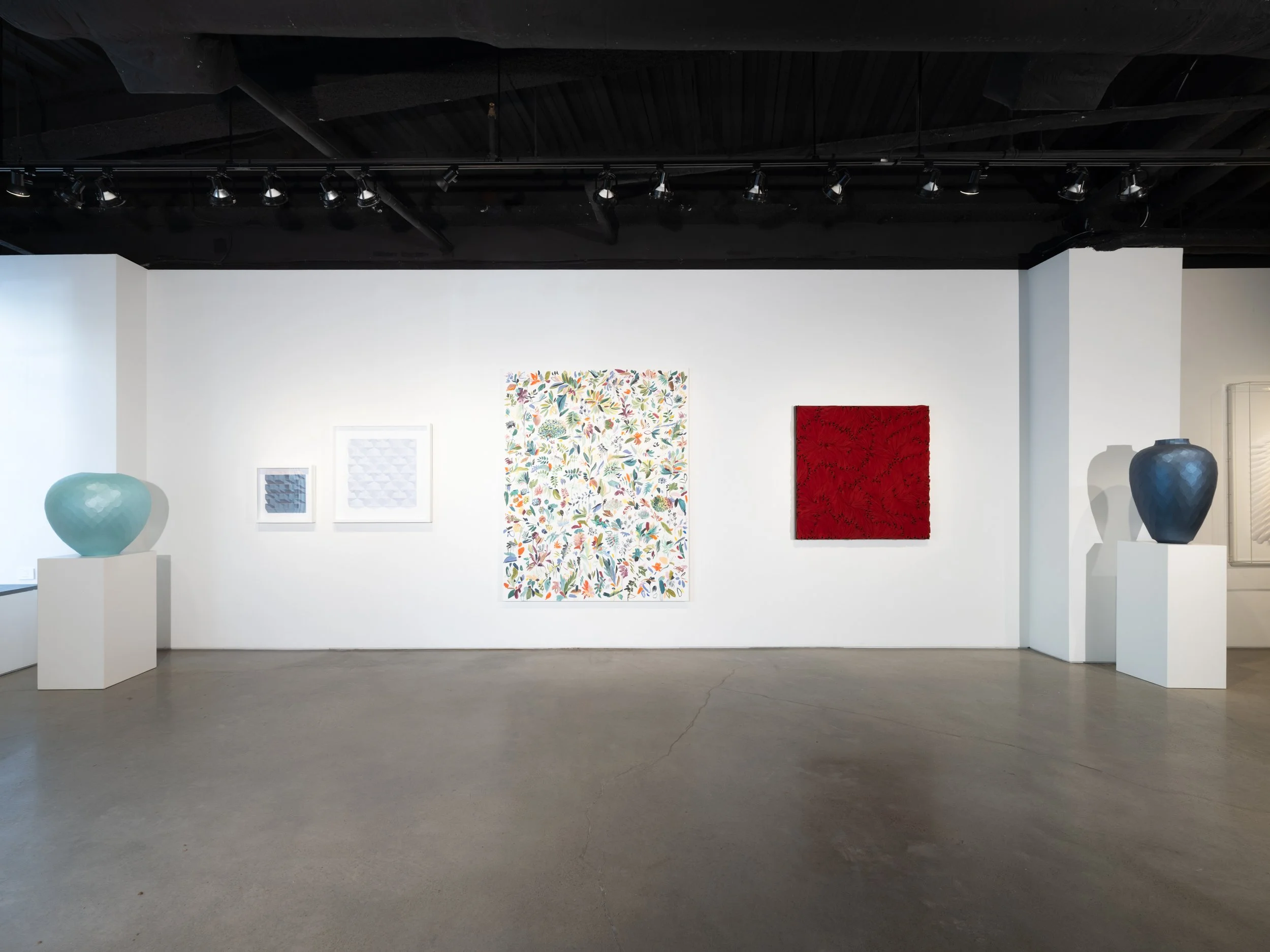   Decompose IV , 2025 oil on canvas 79 x 63 in. (200 x 160 cm)  Installation view, Heather Gaudio Fine Art, 2026, photo credit: Jason Mandella 
