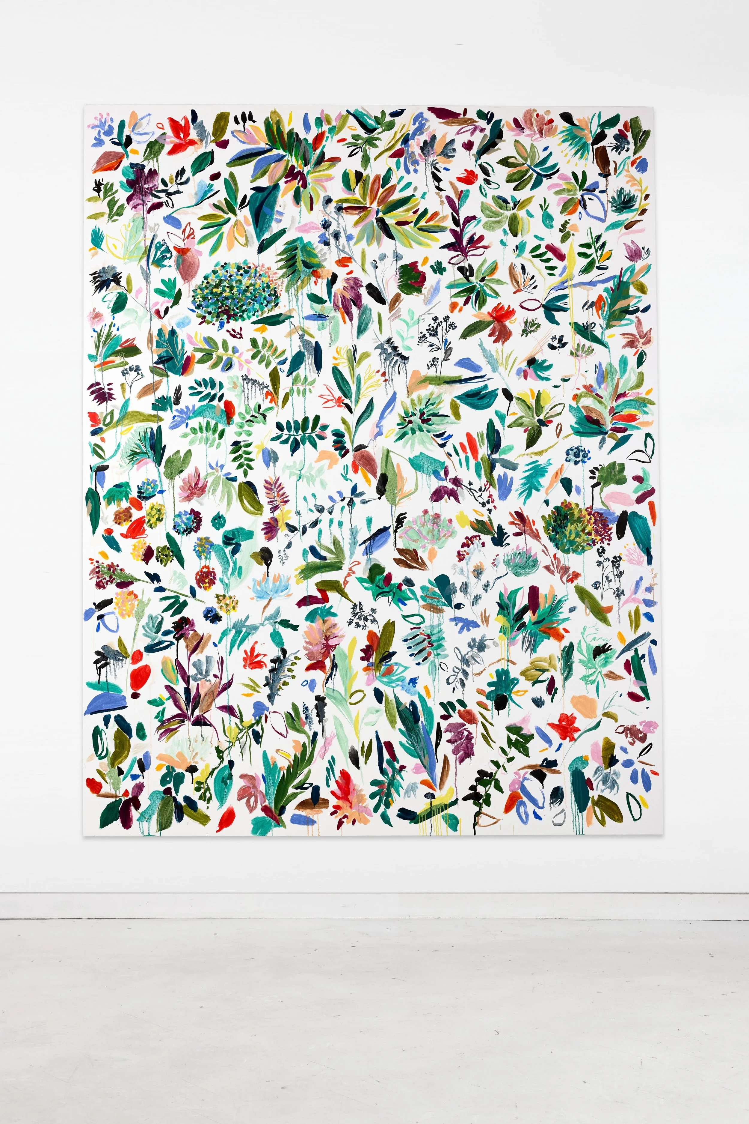   Decompose IV , 2025 oil on canvas 79 x 63 in. (200 x 160 cm)  Photo credit: Jason C. Whalen 