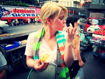 Durian Cart, Streets of Bangkok