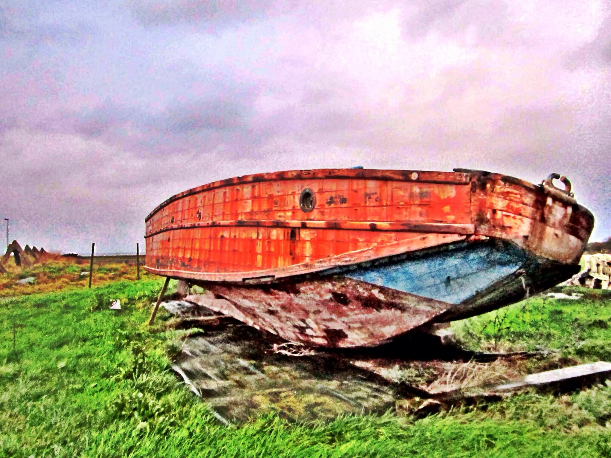 Landing craft used by Allied troops in the DDay invasion