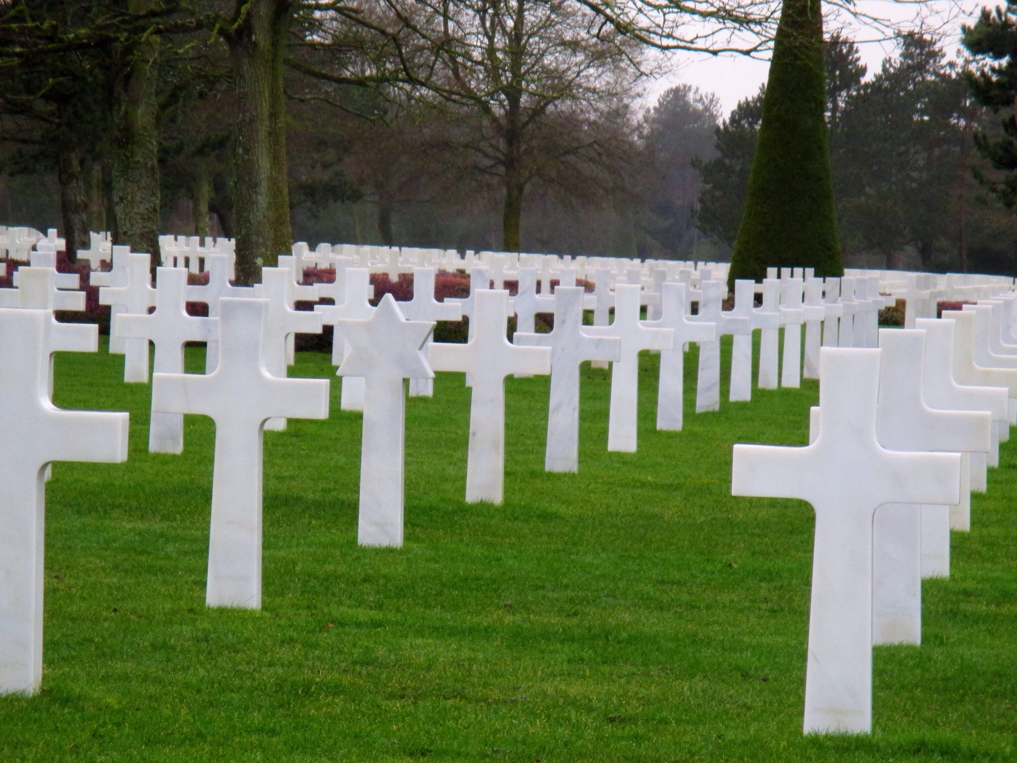  The American Cemetary at Omaha Beach