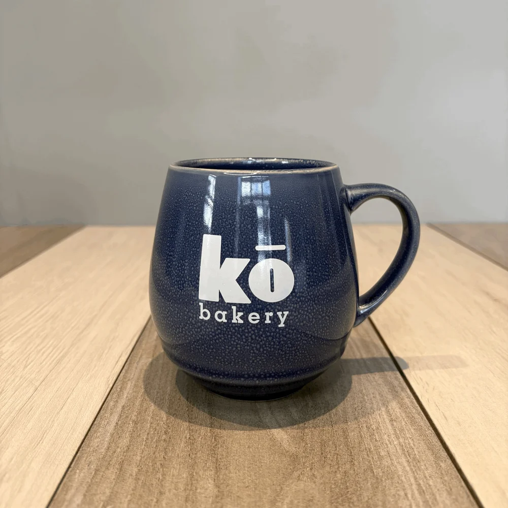 18 oz Bell Logo Mug in Slate Green  Ko Bakery + Coffee