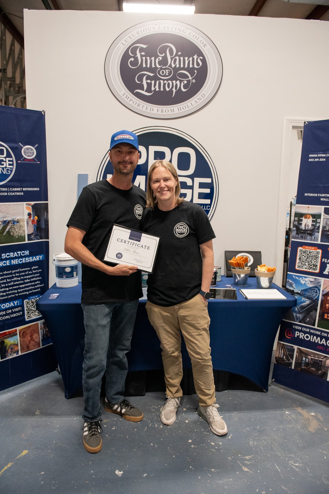Pro Image Painting LLC Academy Certificate Recipient. 
