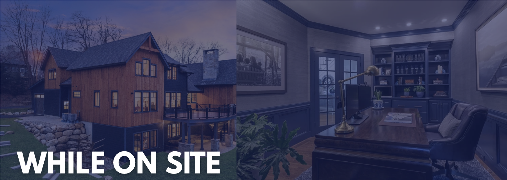 While On Site Header for What to Expect Guide