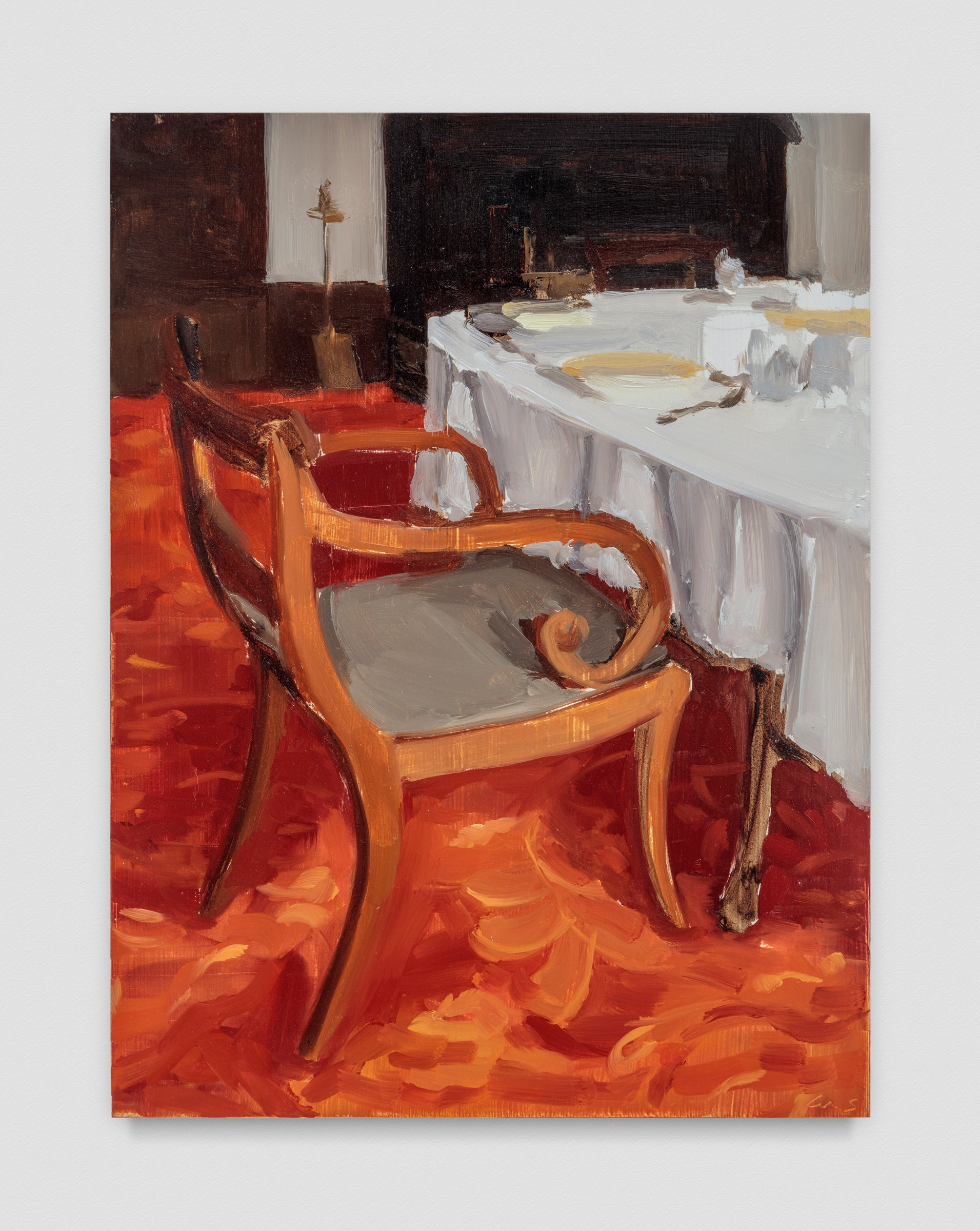  Carrie Mae Smith                                                                                                   Dining Room Chair in the Grand Dining Room                                                                                            