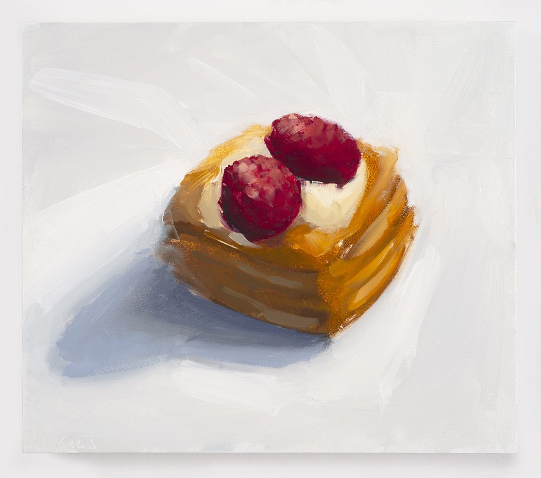  Carrie Mae Smith                                                                                                  Small Pastry with Raspberries and Pastry Cream                                                                                         