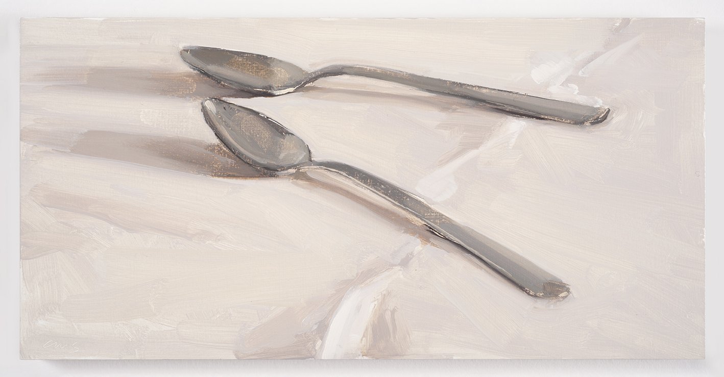  Carrie Mae Smith                                                                                                  Two Spoons on Linen                                                                                            2023                    