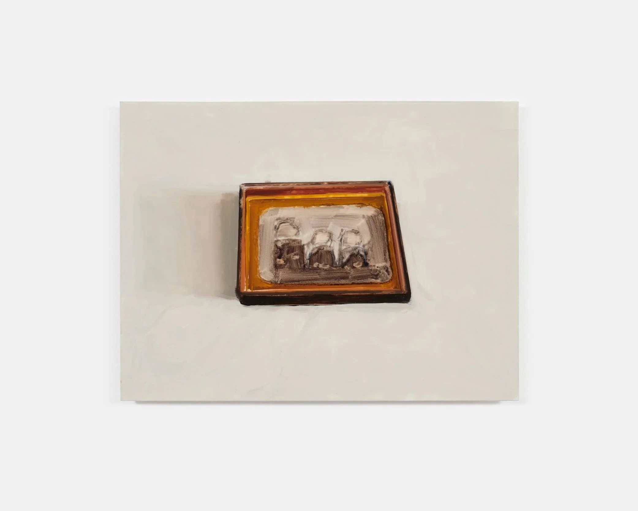  Carrie Mae Smith Three Siblings (Daguerrotype) 2025 Oil on mylar mounted on panel 9h X 12w inches 