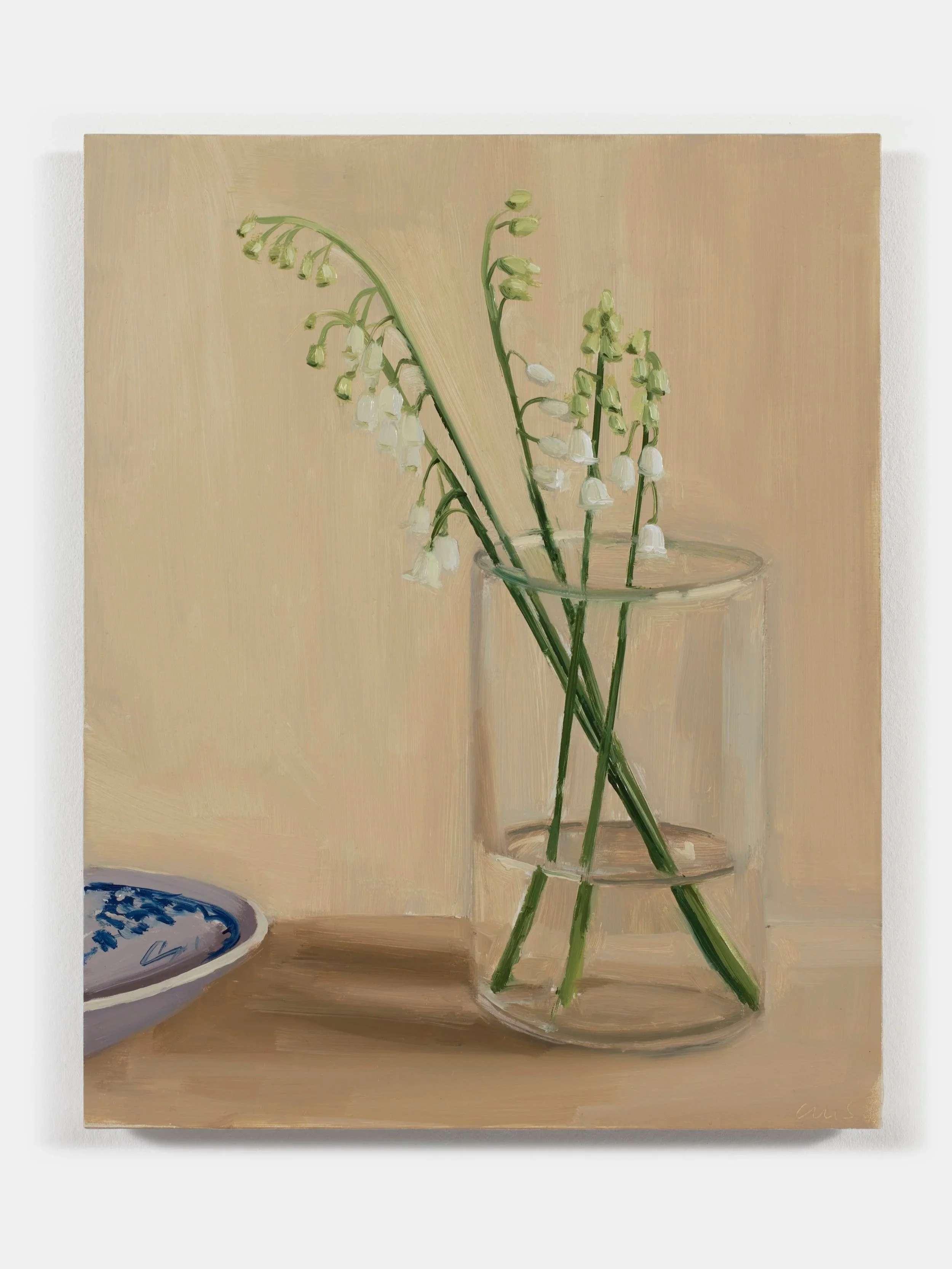  Carrie Mae Smith Lily of the Valley 2026 Oil on panel 10h X 8w inches 