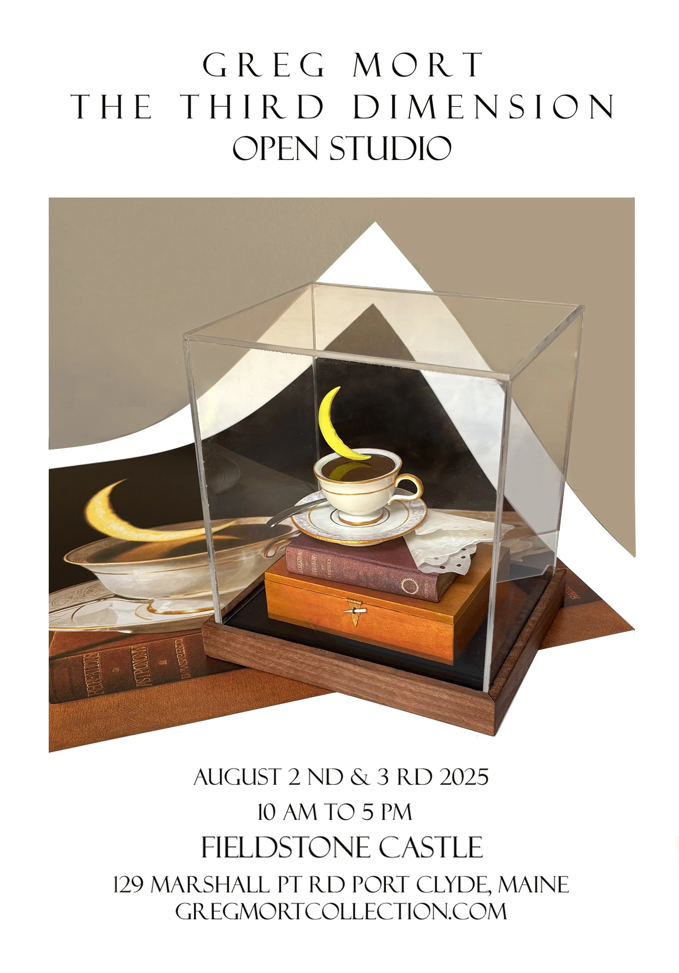 GREG MORT Open Studio THE THIRD DIMENSION