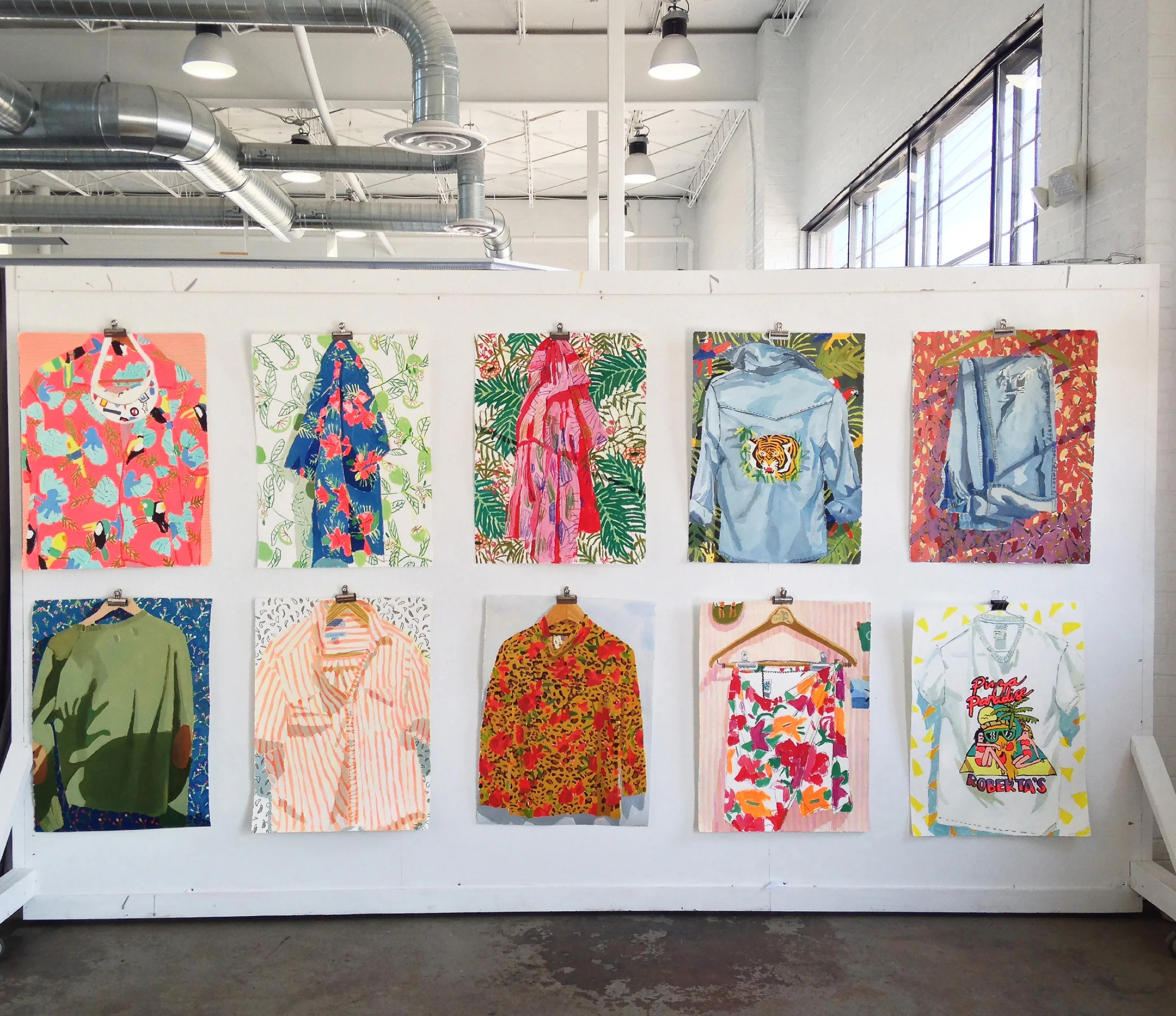 Clothing Portrait Group for Studio Allston
