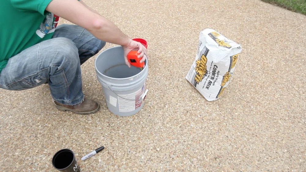 DIY Concrete Bucket Stool — Bruce A. Ulrich