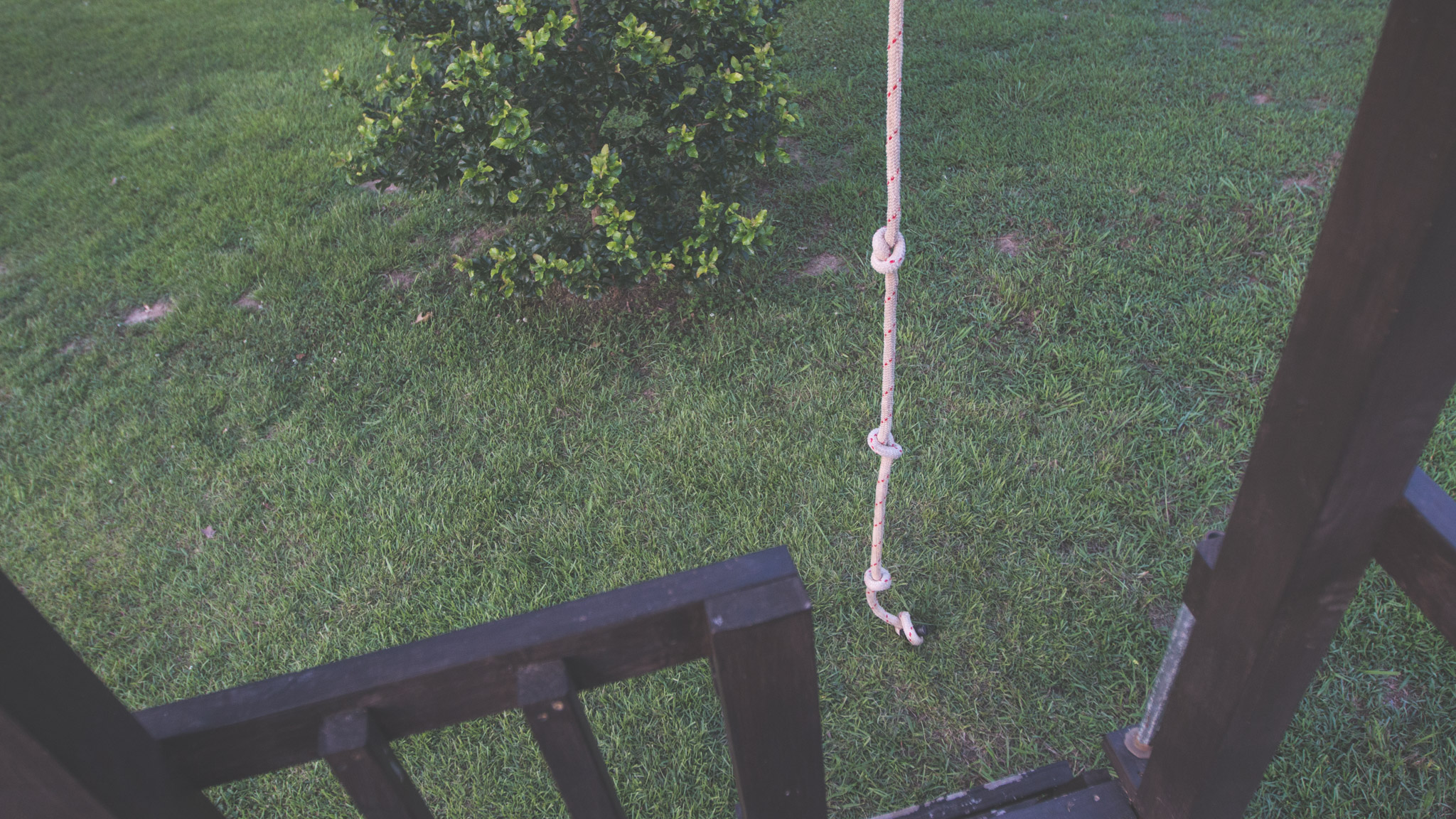 Rope Swing for a Kids' Playhouse — Bruce A. Ulrich