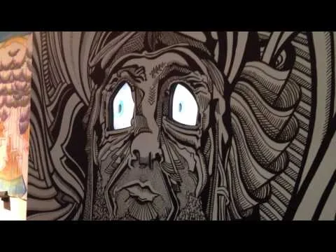 Matt Taylor @ Artomatic 419, 2013. Toledo, Ohio.