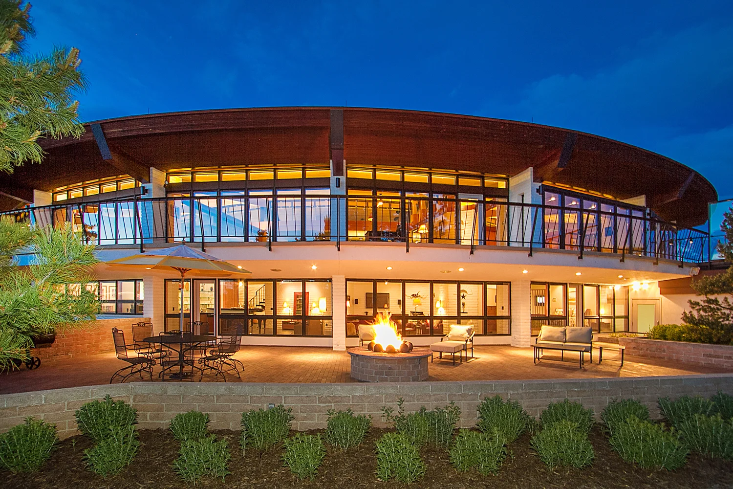 Exterior: Kiva Construction, Inc. adjusted or replaced hardware and replaced weather seals on all custom made signature Walter White 180° rotating heat mirror windows.