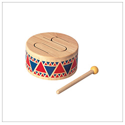 wood drum