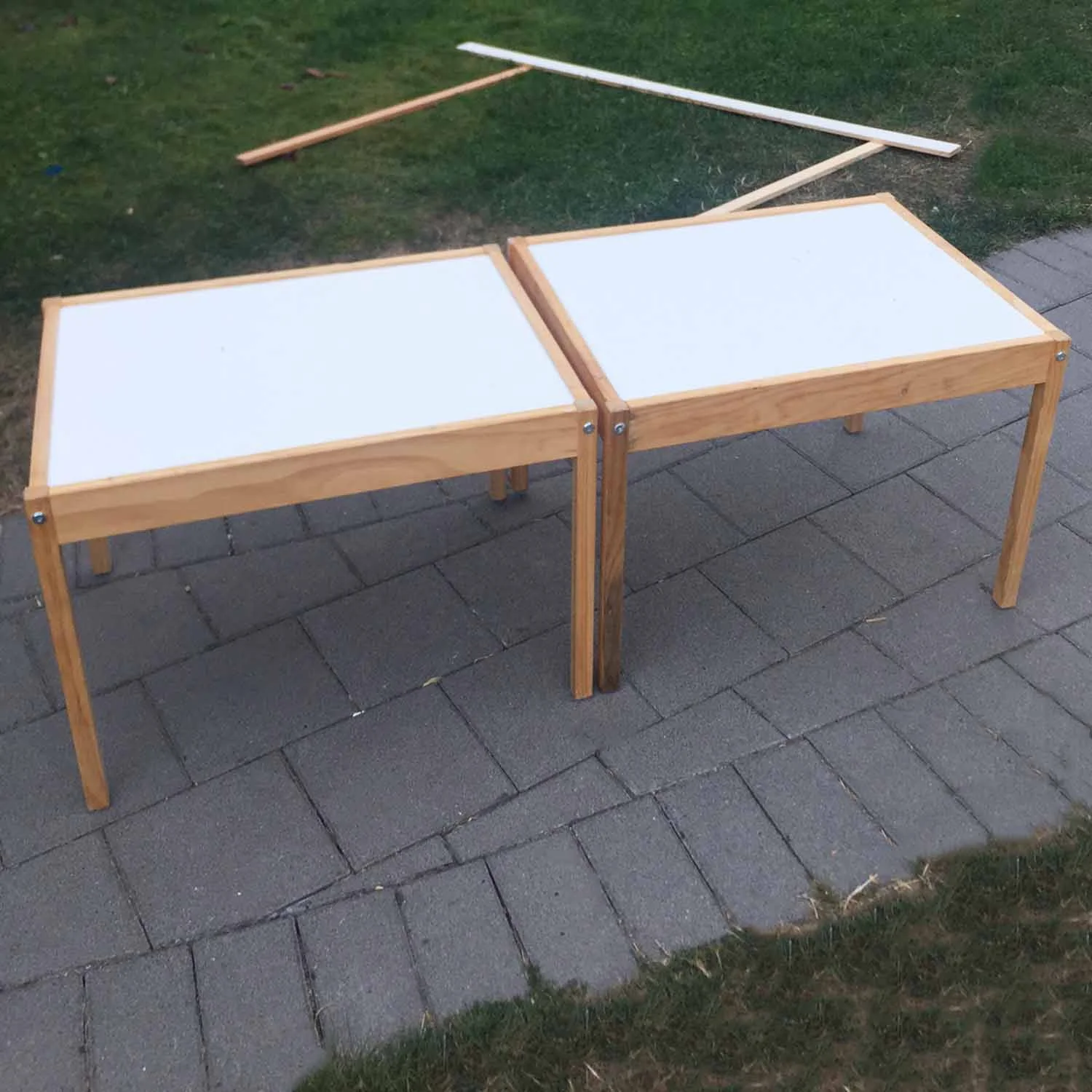 before ikea tables