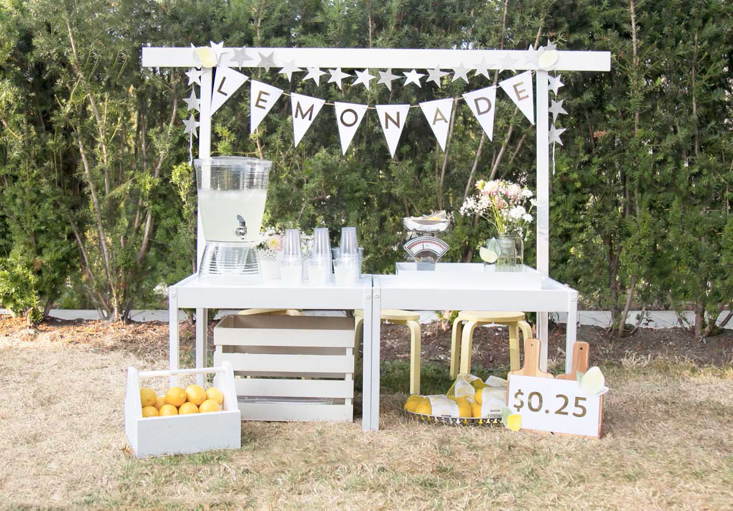 OUR SUMMER LEMONADE STAND (USING IKEA KIDS TABLES!) — WINTER DAISY ...