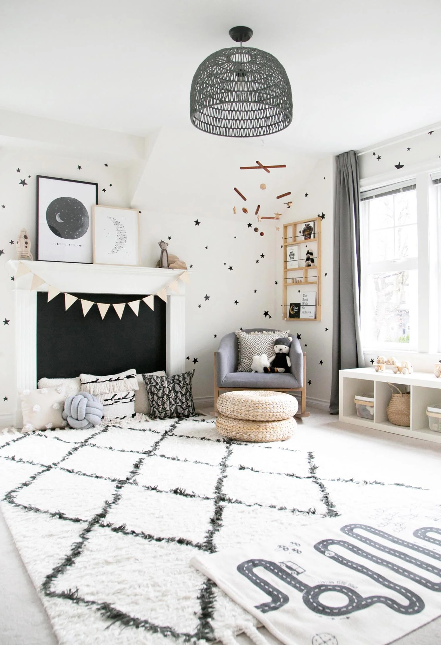 monochrome nursery