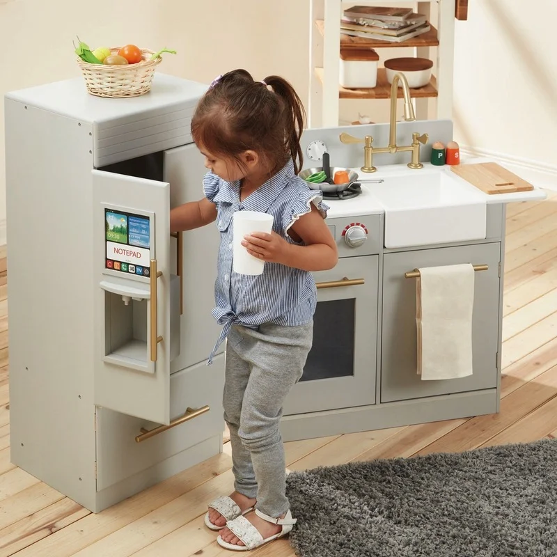 Wooden Kitchen Sets Top Rated Play Kitchens For Toddlers Top Rated