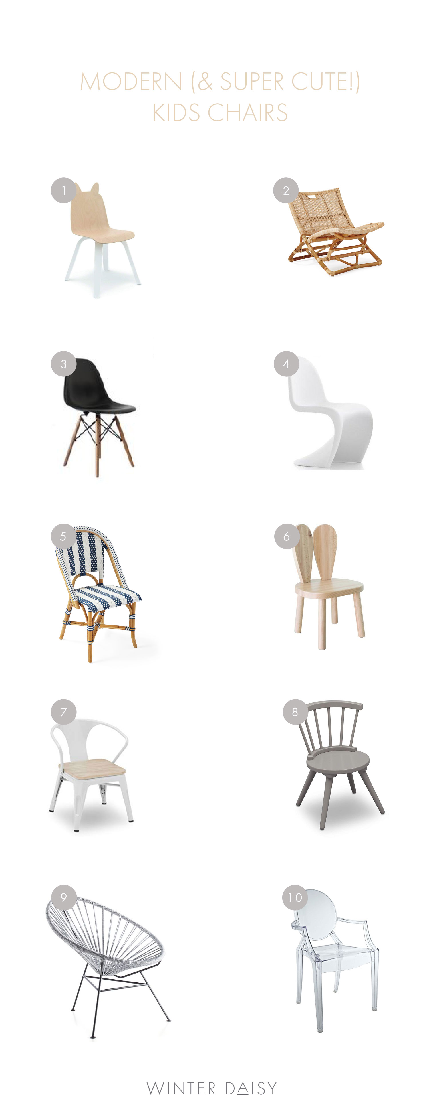 cute kids chairs