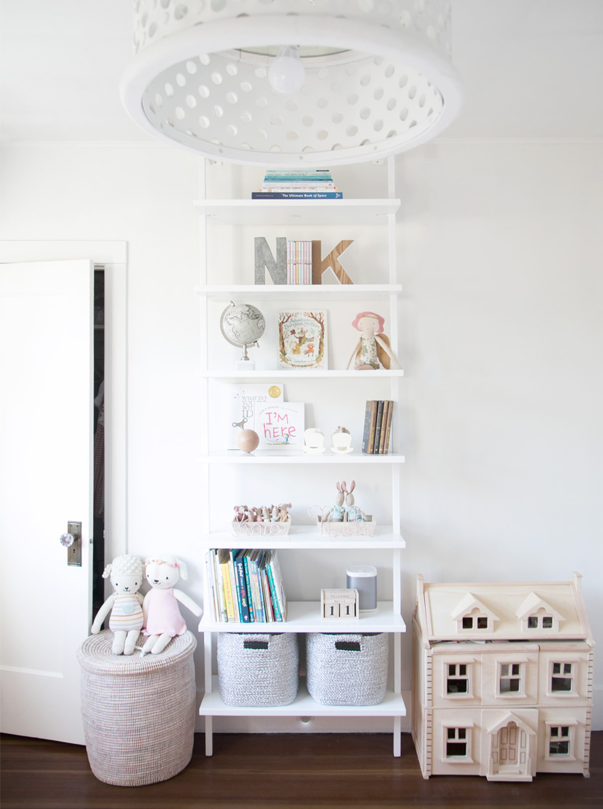 shelves for little girl room