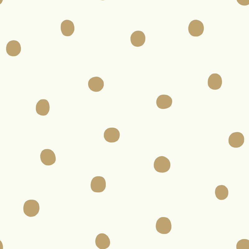 gold dot removable wallpaper