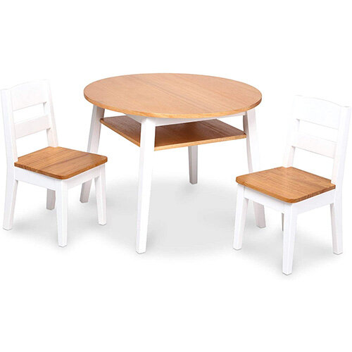 round table and chair set