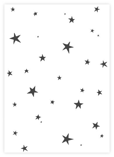 LITTLE STARS ART PRINT - WHITE — WINTER DAISY | Melissa Barling, Kids'  Interior Decorator & Lifestyle Blogger