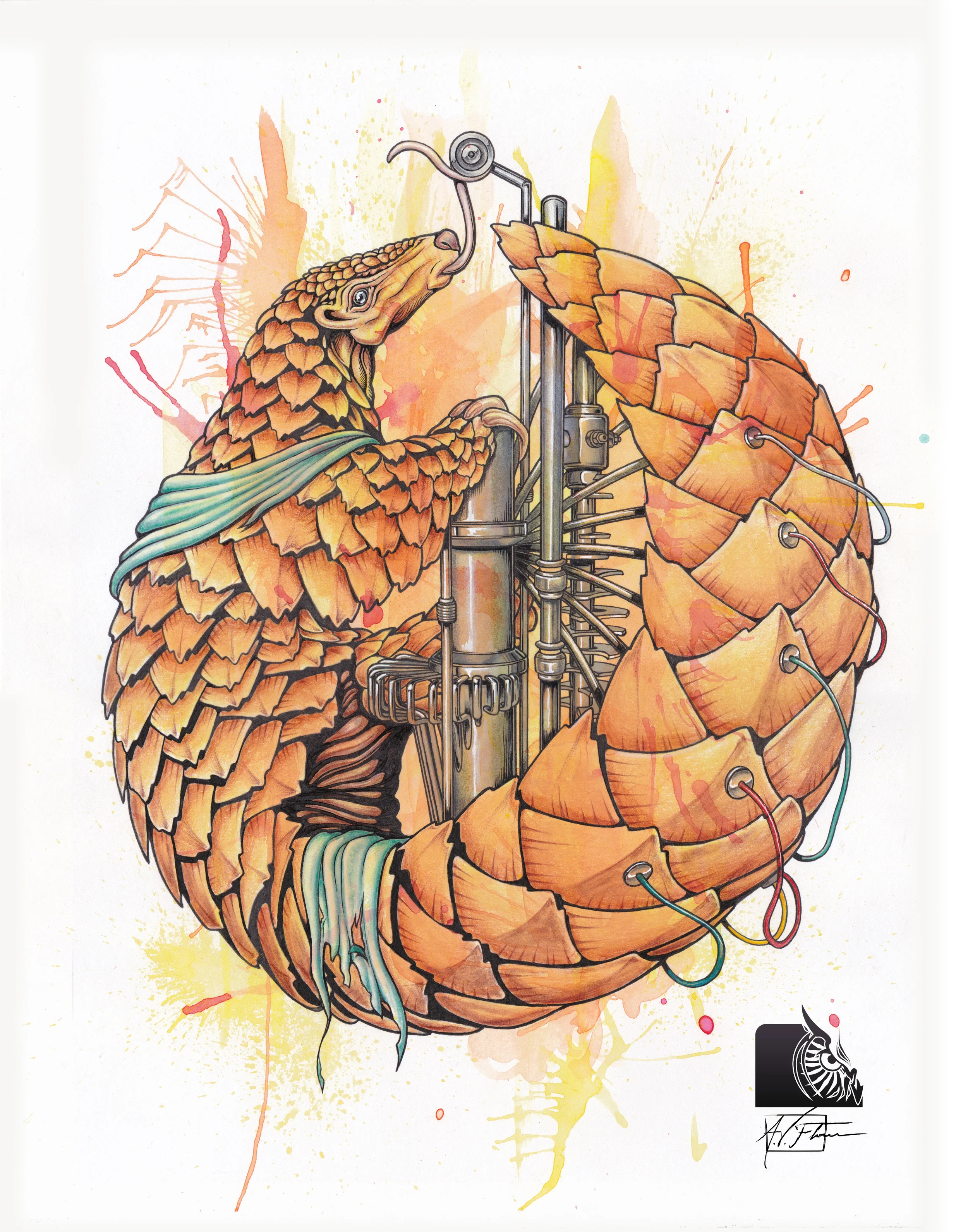 Pangolin "Animal Series" 4 of 5
